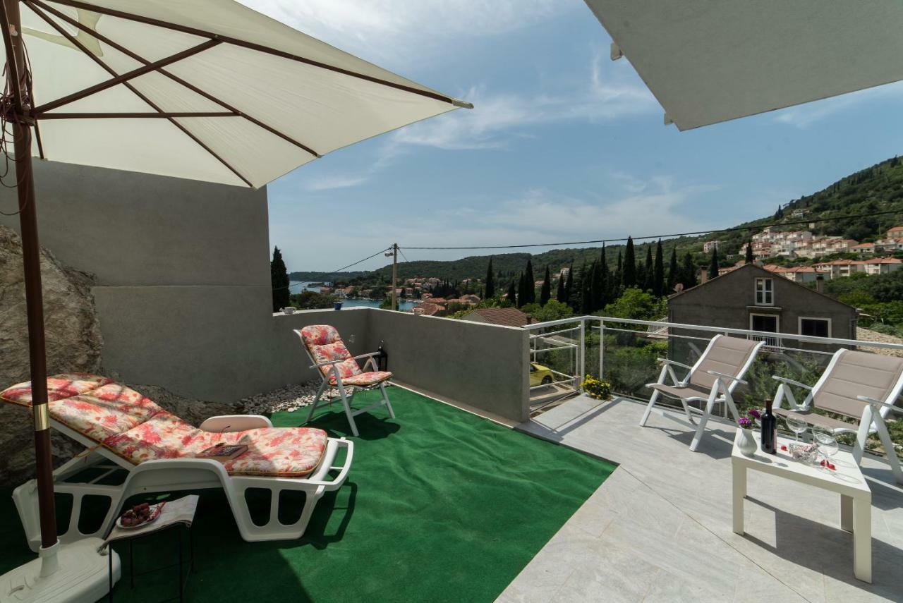 De Luxe Apartment Mediteran 1**** Zaton  Eksteriør bilde